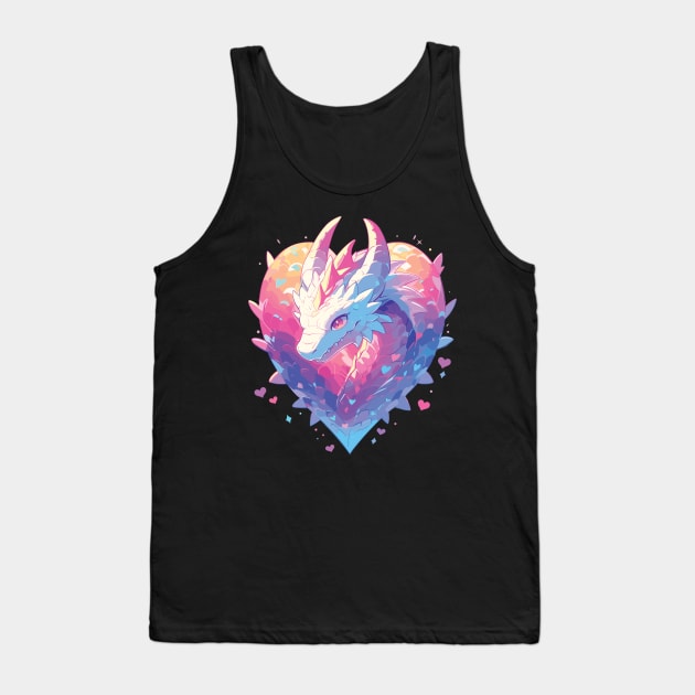 Kawaii - Dragon Heart Tank Top by Kawaii Kingdom